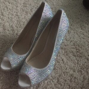 Sparkly heels